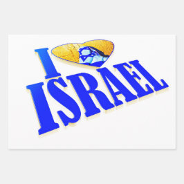 Wrapping Paper Flat Sheet Set of 3 Geschenkpapier Set