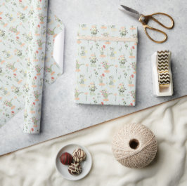 Wrapping Paper - Floral Pattern Geschenkpapier