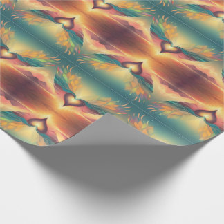 Wrapping Paper Flügelherz Geschenkpapier