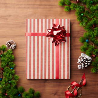 Wrapping paper for Christmas in retro style. Geschenkpapier