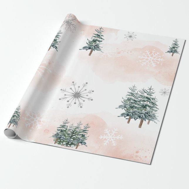 Wrapping Paper für das Winter Blush Baby Geschenkpapier (Ungerollt)