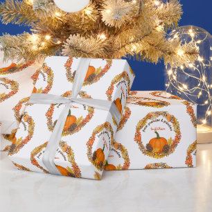 Wrapping Paper für den Herbst-Erntevorgang für Ern Geschenkpapier