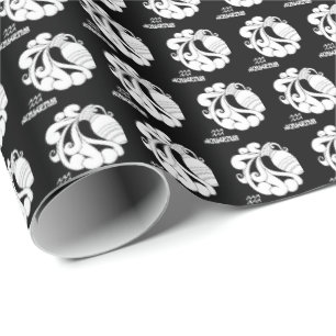 Wrapping Paper für die Silhouette Aquarius Geschenkpapier