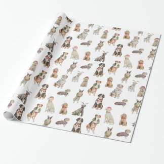 Wrapping Paper für Hunde Geschenkpapier