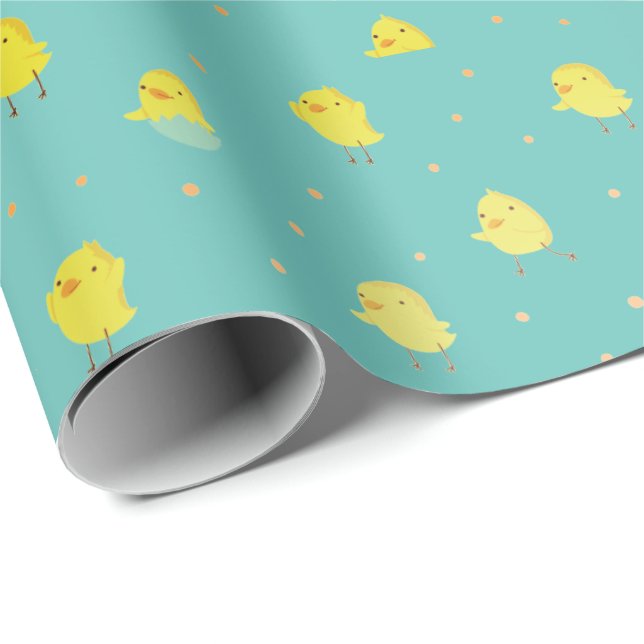Wrapping Paper für niedliche Chips Geschenkpapier (Rolleneckpunkt)