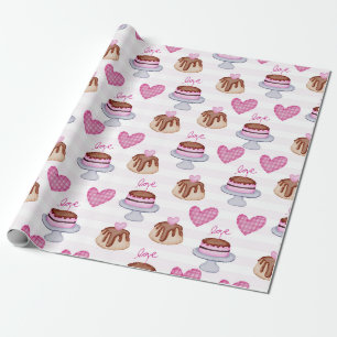 Wrapping Paper für süße Leckereien Geschenkpapier