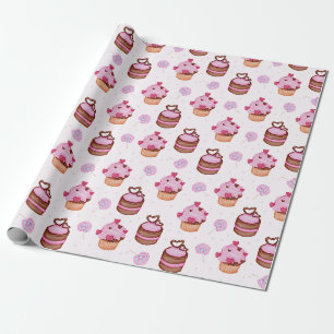 Wrapping Paper für süße Leckereien Geschenkpapier