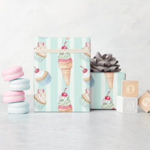 Wrapping Paper für süße Leckereien Geschenkpapier