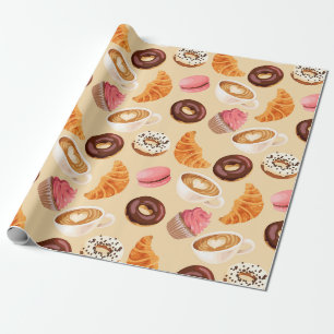 Wrapping Paper für süße Leckereien Geschenkpapier