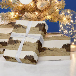 Wrapping Paper für Wildpferde Geschenkpapier