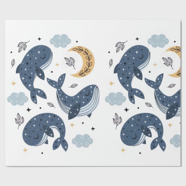 wrapping paper geschenkpapier (Flach)