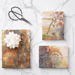 Wrapping Paper Geschenkpapier Set