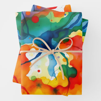 Wrapping paper geschenkpapier set