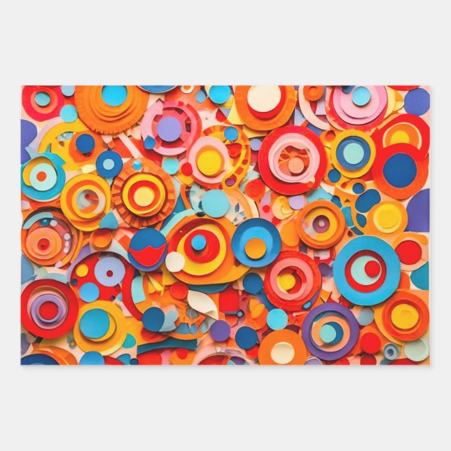 Wrapping Paper Geschenkpapier Set (Vorderseite)