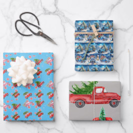 Wrapping Paper Geschenkpapier Set