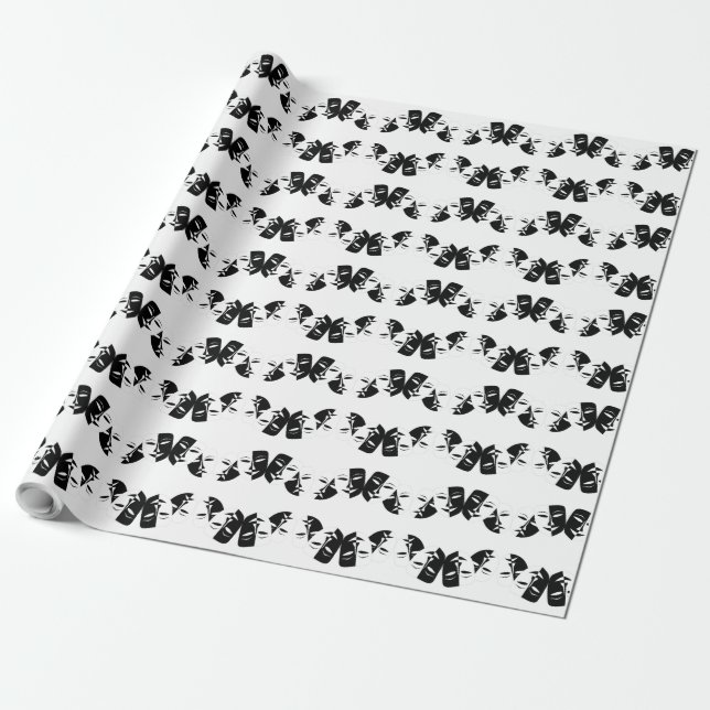 Wrapping Paper, Matte Wrapping Geschenkpapier (Ungerollt)