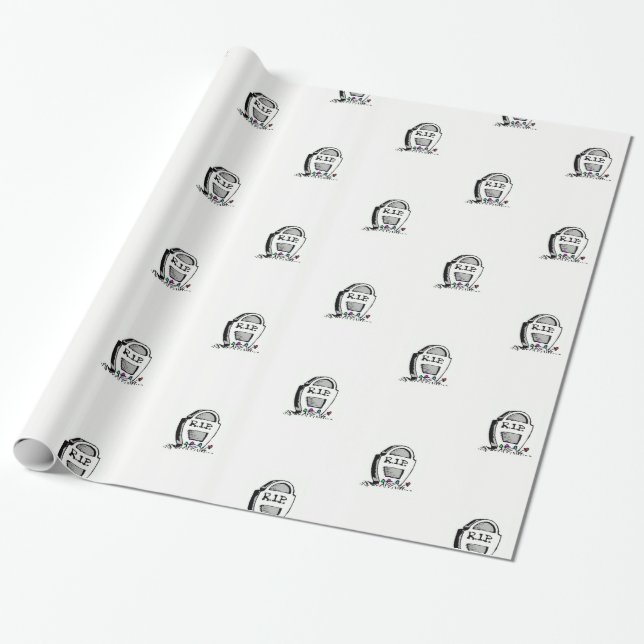 Wrapping Paper Mortician Geschenkpapier (Ungerollt)