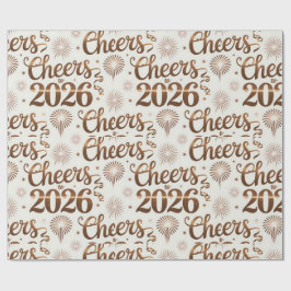 Wrapping Paper-New Year 2026  Geschenkpapier