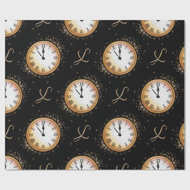 Wrapping Paper-New Year 2026 Wrapping Paper Geschenkpapier (Flach)