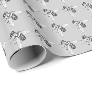 Wrapping Paper Niedlich Bee Bug Paper Geschenkpapier