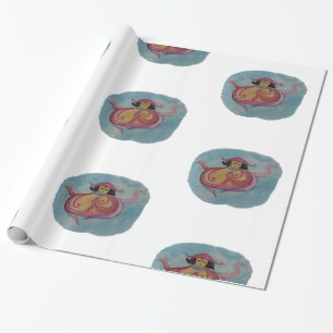 Wrapping Paper Octopoditat Geschenkpapier