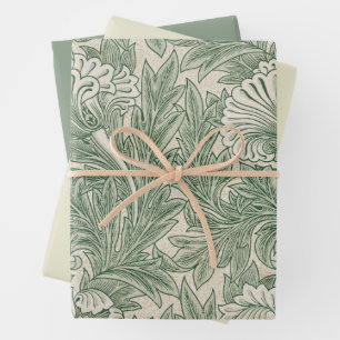 Wrapping Paper Set 3 William Morris Geschenkpapier Set