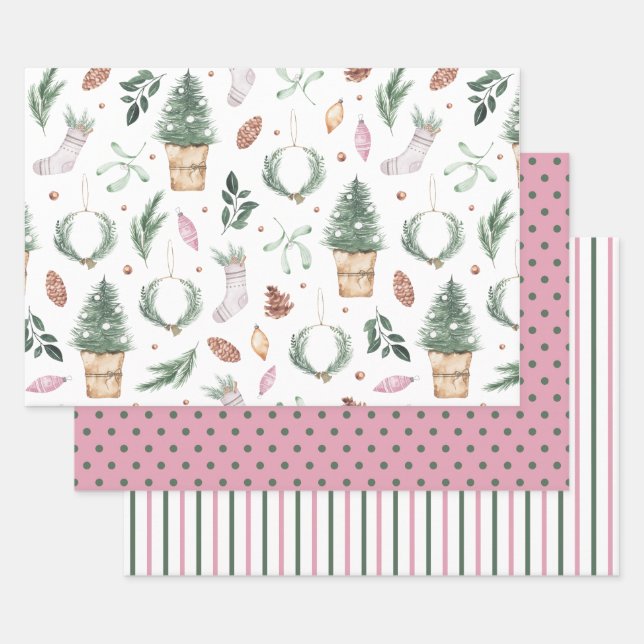 Wrapping Paper Set Geschenkpapier Set (Set)