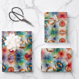 Wrapping Paper Sheets Geschenkpapier Set