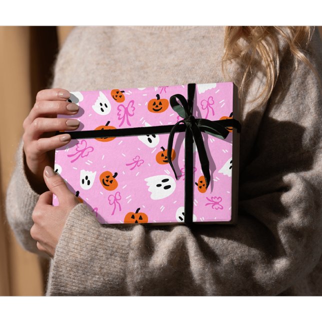 Wrapping Paper Spooky Halloween  Geschenkpapier (Von Creator hochgeladen)