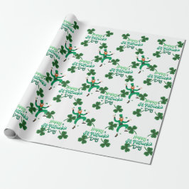 Wrapping Paper - St. Patrick's Day Gift Wrap Geschenkpapier
