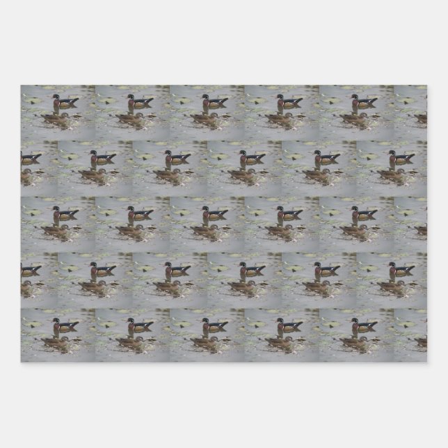 Wrapping Paper von Holzducken Geschenkpapier Set (Vorderseite)