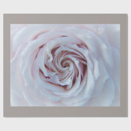 Wrapping Paper von White Rose Valentine Geschenkpapier