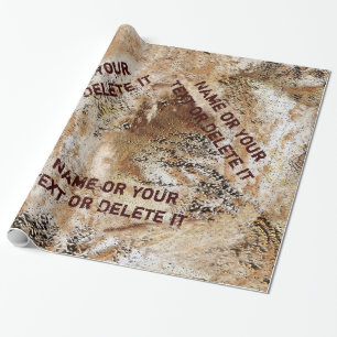 Wrapping Paper zum Party der Personalisierten Man- Geschenkpapier