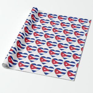 Wrapping Paper zur kubanischen Liebe Geschenkpapier
