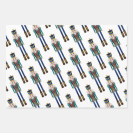 Wrapping Paper zur Nutcracker-Sammlung Geschenkpapier Set