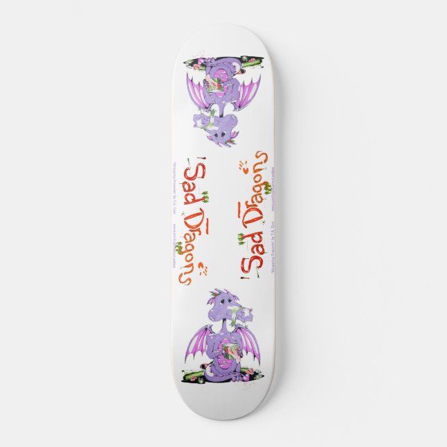 "Wrapping Presents" von T.S. Reifen Skateboard (Vorderseite)