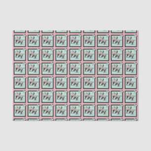 Wrapping Tissue - LOUISIANA - Gerahmtes Symbol Seidenpapier