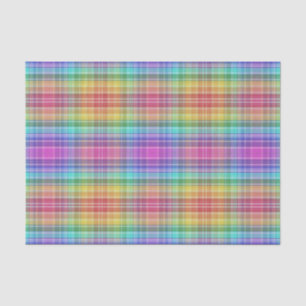 Wrapping Tissue - Rainbow Madras Seidenpapier