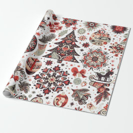 Wrapping with Christmas Motifs n10 Geschenkpapier