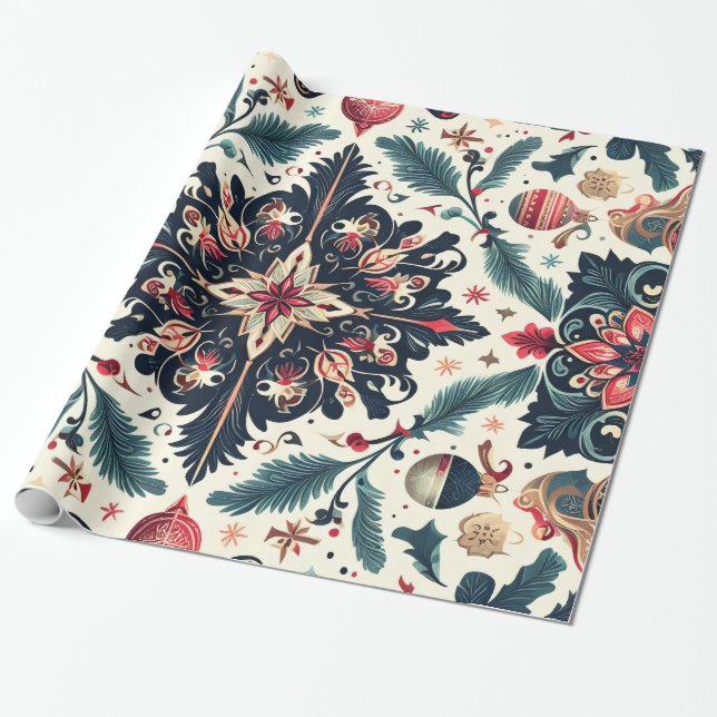 Wrapping with Exclusive Christmas Motifs n8 Geschenkpapier (Ungerollt)