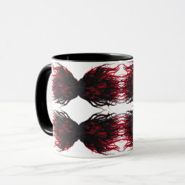 Wrath Abstract 7 Deadly Sins Alcohol Ink Art Tasse