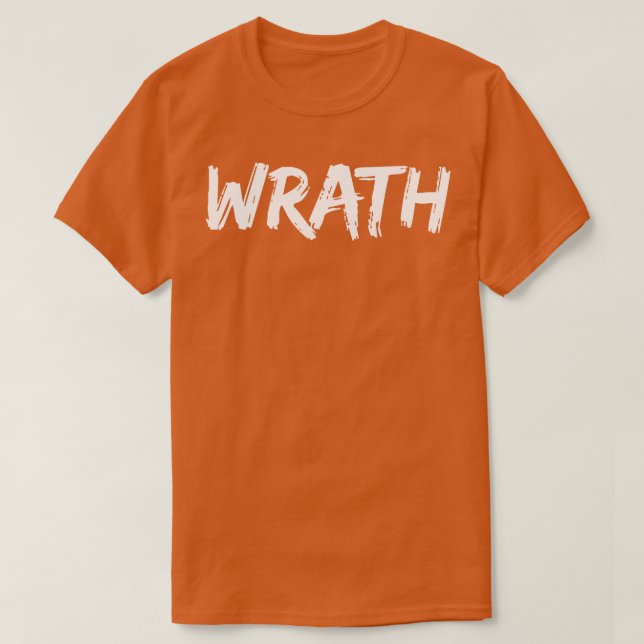 Wrath T-Shirt (Design vorne)
