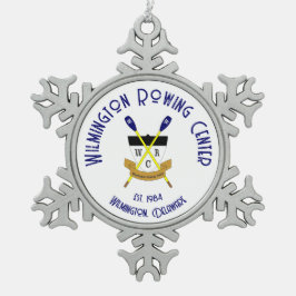 WRC Pewter Snowflake Ornament