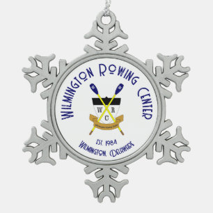 WRC Pewter Snowflake Ornament