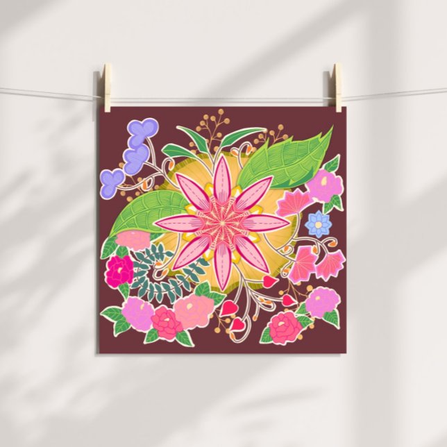 Wreath Blossom Poster (Von Creator hochgeladen)