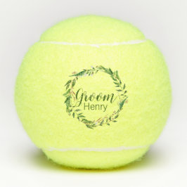 Wreath Groom Wedding Gift Tennisbälle