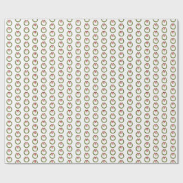 Wreath Wrapping Paper  Geschenkpapier