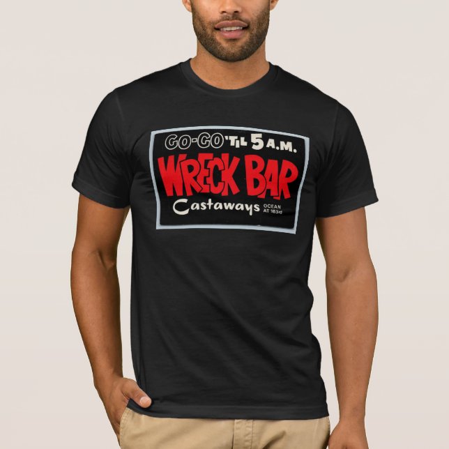 WRECK BAR THE CASTAWAYS MIAMI BEACH T-SHIRTS (Devant)