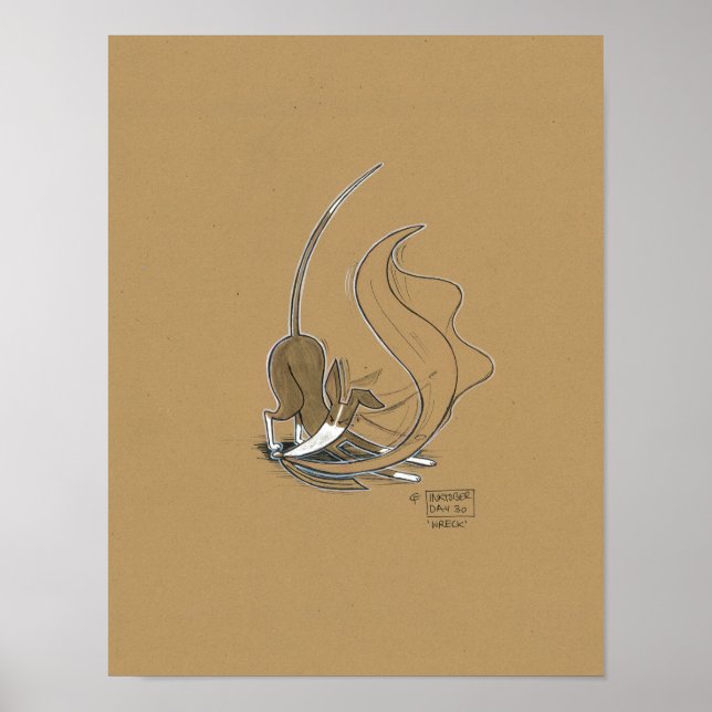 "Wreck" Poster (Vorne)