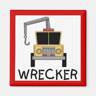 Wrecker-T-Shirts und Geschenke Magnet